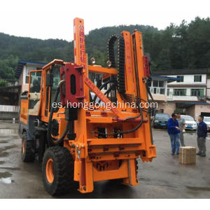 Tyre Moving Pile Driver
